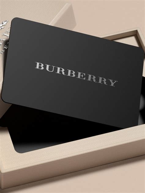 burberry gift card for sale|Burberry gift card balance check.